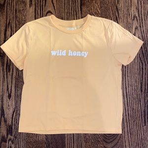 Faded Yellow Tshirt